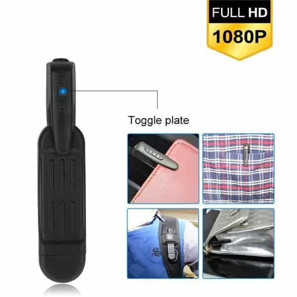 Images of how to wear spy camera clip