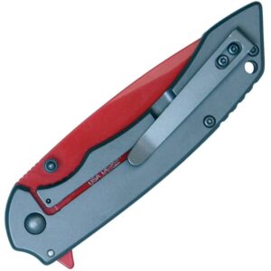 Red Pocket Knife With Clip