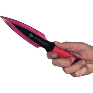 Red Throwing Knife