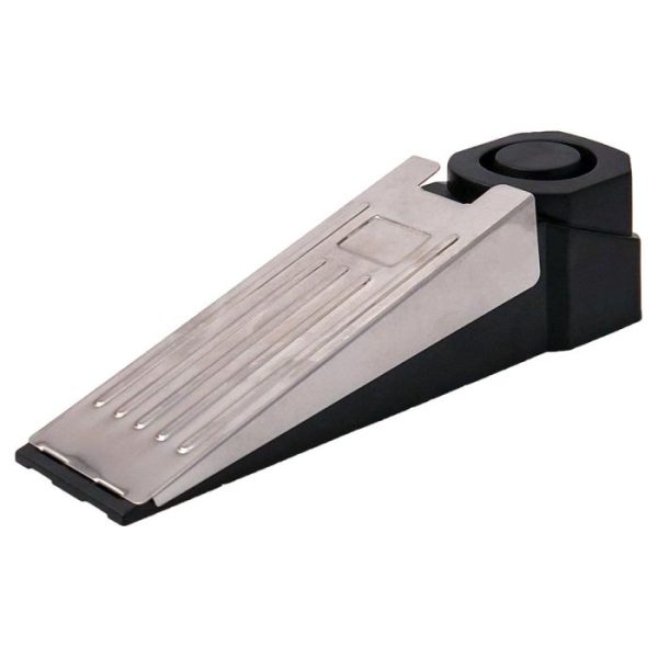 Black and Silver door stop alarm