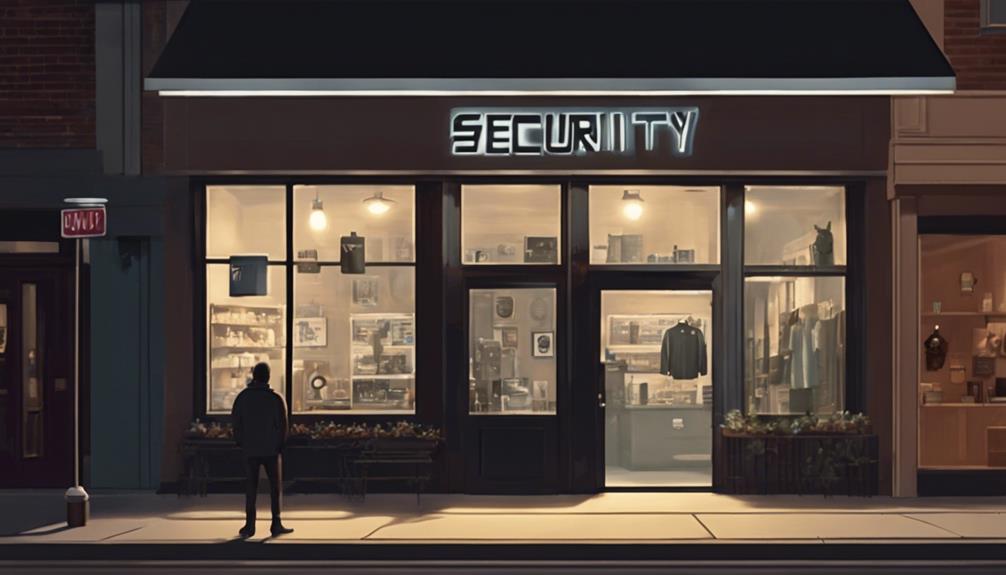 A Picture Of A Security Store With Fake Security Cameras Inside