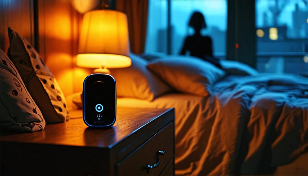 Barking Dog Alarm On Top Of A Nightstand