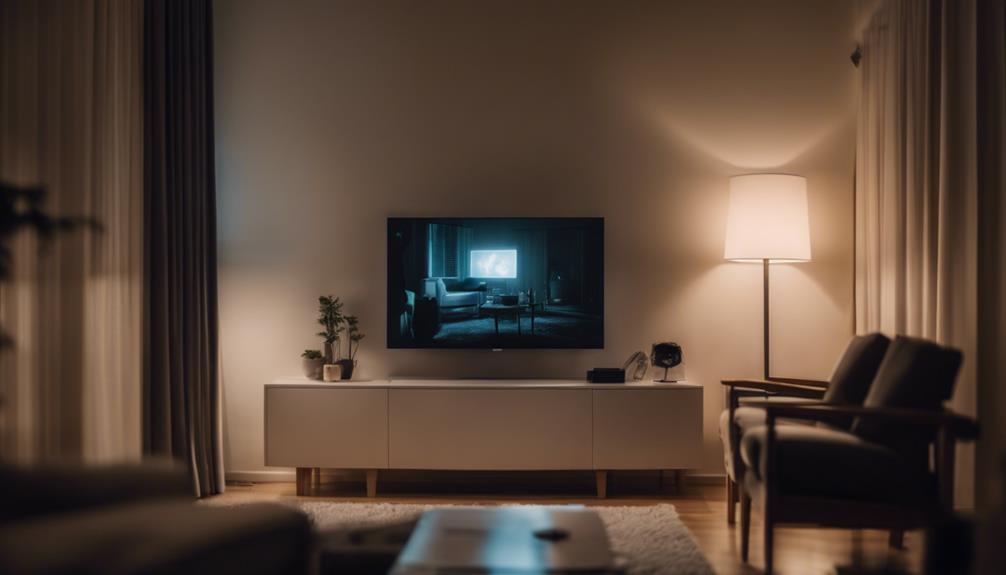 Home Security System Monitoring A Living Room