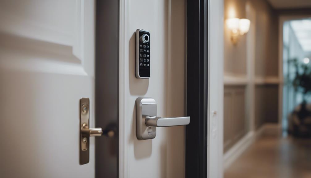 Image Of Home Security System Inside An Apartment