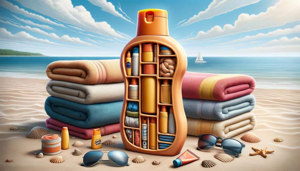 Image Of Diversion Safes At The Beach