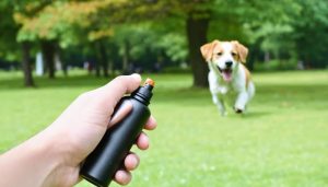 Canine pepper spray defense