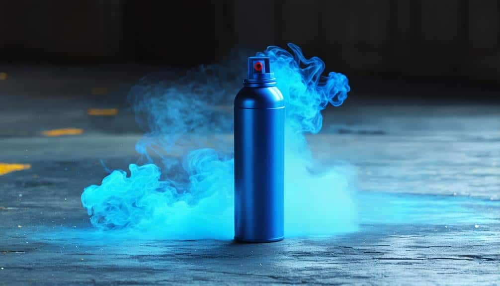 colored pepper spray formulation