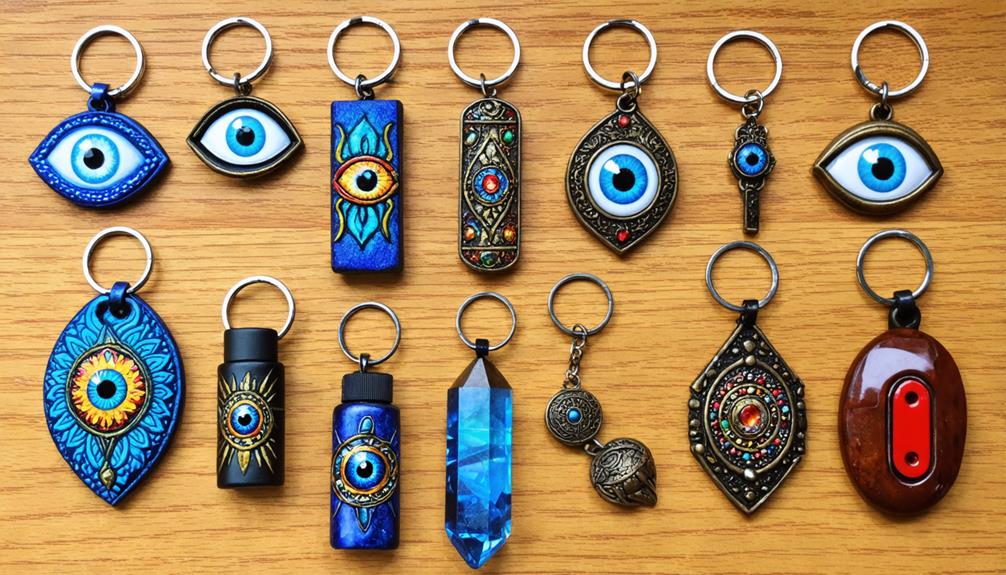 diverse key chain options