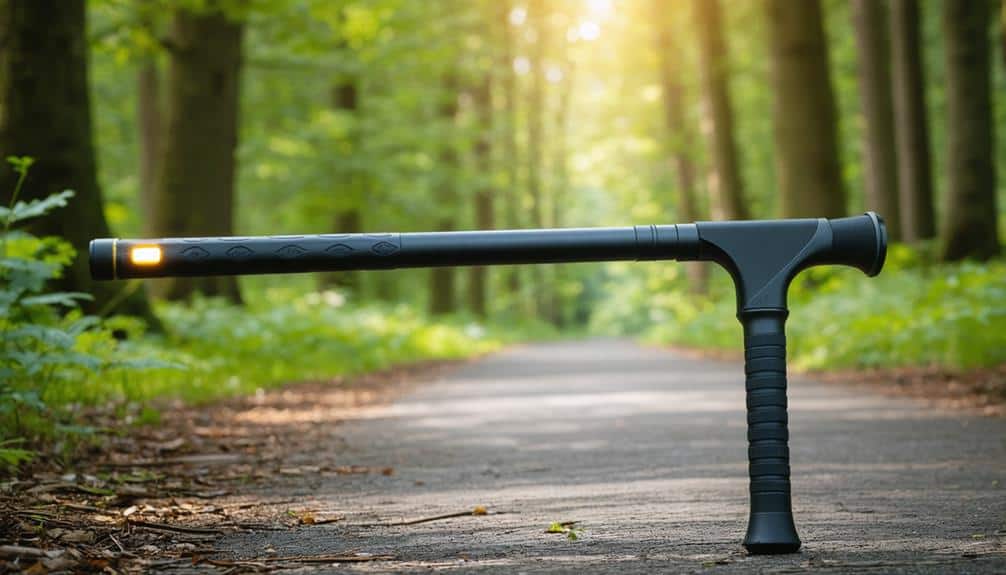 electric self defense cane