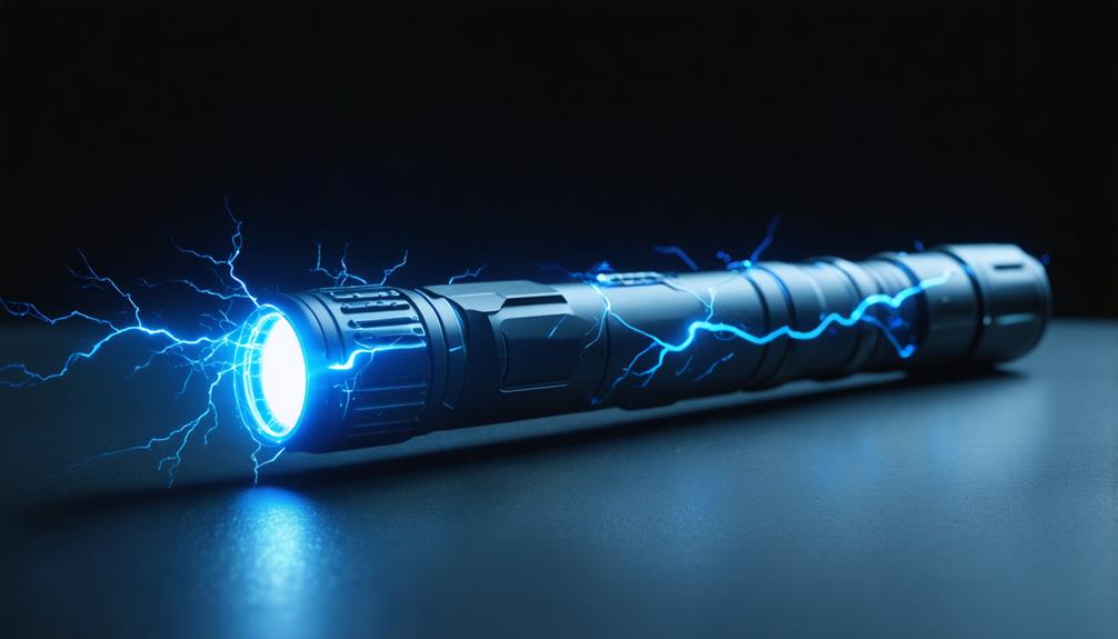 electric stun baton device