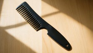 Sharp comb conceals blade