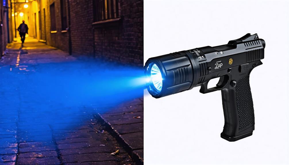 stun gun flashlight combo