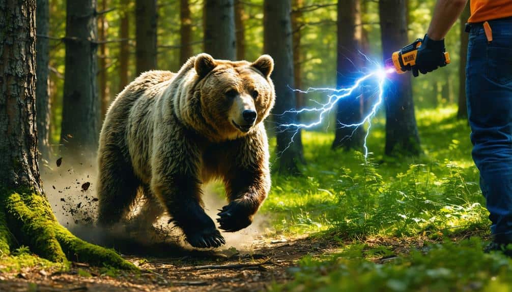 taser effectiveness against bears