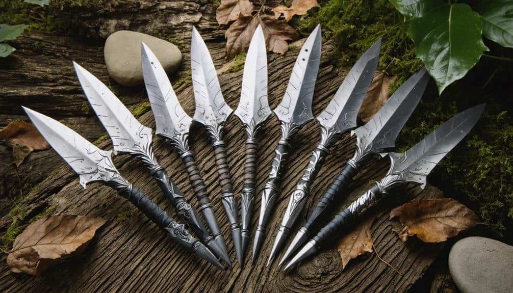 top rated throwing knife set