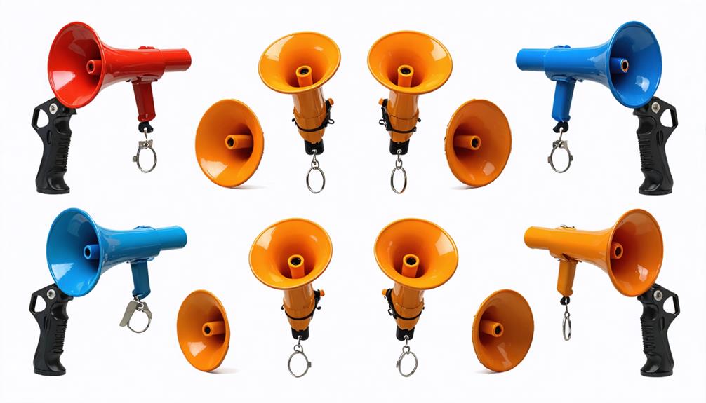 various safety horn options