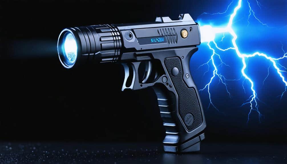 zap stun gun flashlight