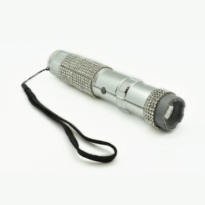 Silver flashlight