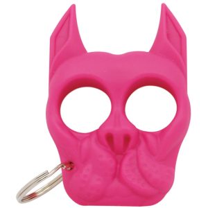 Brutus Bulldog Keychain – Pointed Ears, Palm-Grip Design