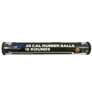 Streetwise Rubber Ball Rounds – .50 Cal, 10-Pack