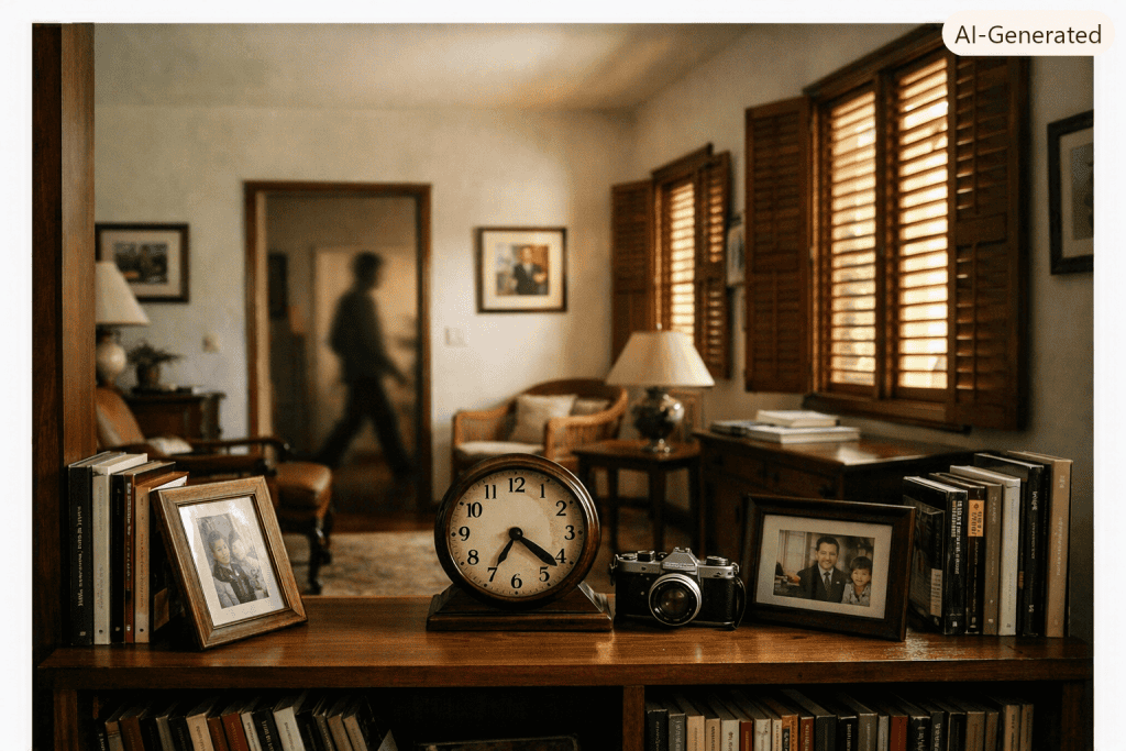 Hidden Camera inside House on top of table