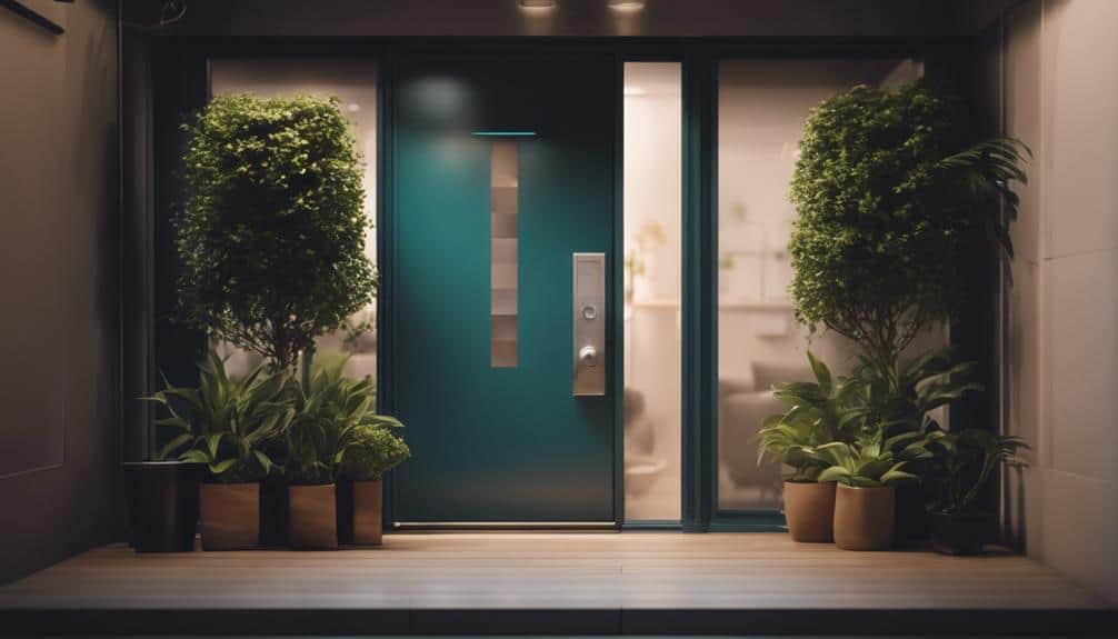 Home Security System In A Urban Home