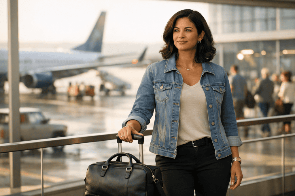 Woman at the Airport 
